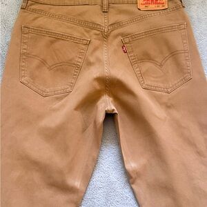 Levi's 541 Straight-Leg Khaki Pants (33W/34L)